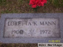 Loretta K. Barragree Mann