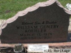 William Gentry "will" Koehler