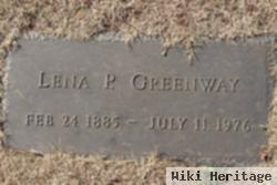 Lena P Greenway