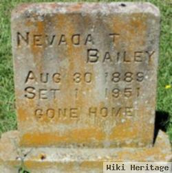 Nevada T. Bailey