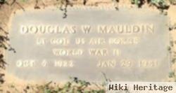 Douglas W Mauldin