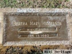 Bertha Mary Dunham Higgerson