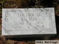 Thelma M. Wilson