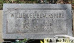 Willie Dee Blackshire
