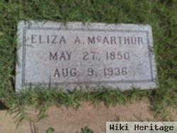 Eliza Ann Harley Mcarthur