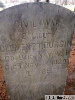 Lieut Clement T. Durgin