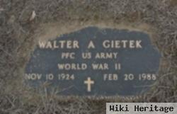 Pfc Walter A. Gietek, Jr