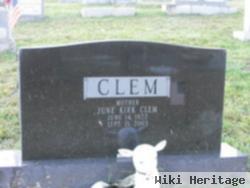 June Kirk Clem