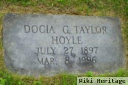 Docia G Taylor Hoyle