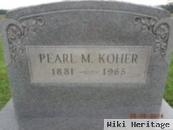 Pearl Marie Miller Koher