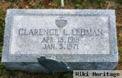 Clarence L Lehman