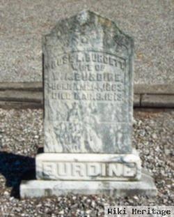 Rose L. Burdett Burdine