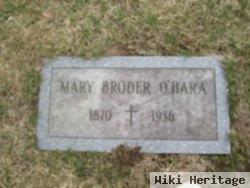 Mary Broder O'hara