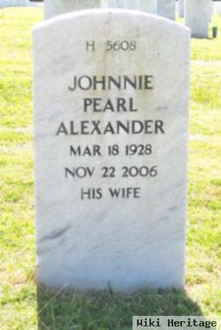 Johnnie Pearl Alexander