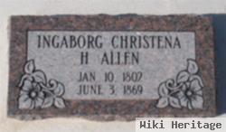 Ingaborg Christena Hansen Allen