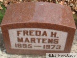 Elfreda H "freda" Martens