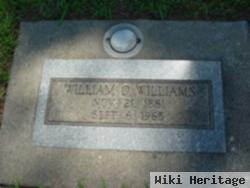 William O Williams