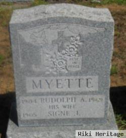 Rudolph A Myette