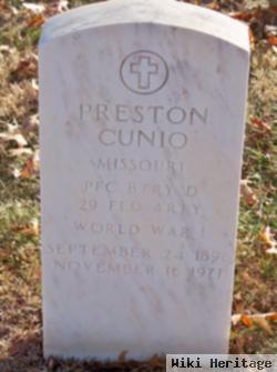 Preston Cunio