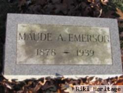 Maude A Emerson