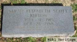 Sarah Elizabeth Scott Kirton