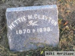 Nettie M Clayton