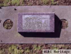 Mildred I Harrington