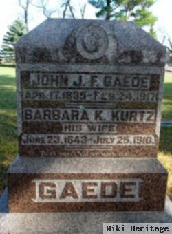 Barbara Kurtz Gaede