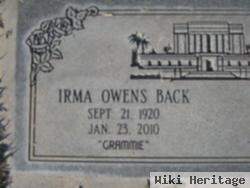 Irma O. Back