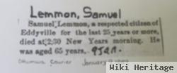 Samuel Lemmon