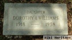 Dorothy I Williams