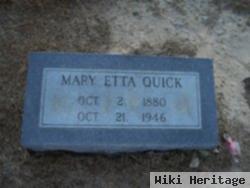 Mary Etta Quick