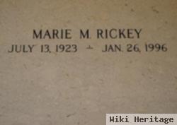 Marie M. Rickey