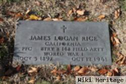 James Logan Rice