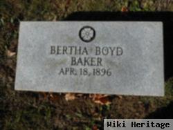 Bertha Jane Boyd Baker