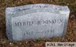 Myrtle B. Hinkley