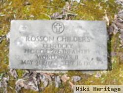 Rosson Childers