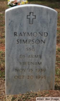 Ssgt Raymond Simpson