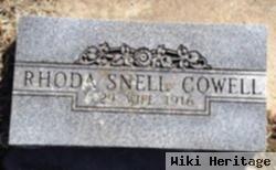 Rhoda Snell Cowell