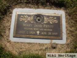 Mary Jane Petitt