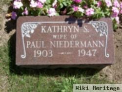 Kathryn S Johnson Niedermann