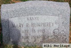 Mary R. Humphrey