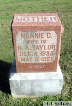 Nannie C Taylor