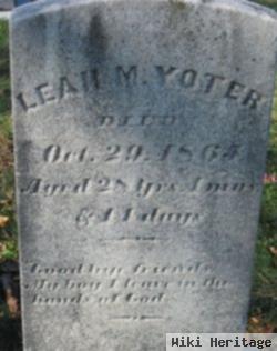 Leah M. Yoter