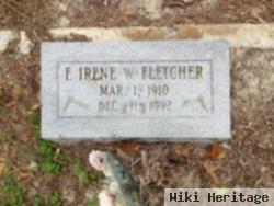 F Irene W Fletcher