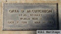 Offa Darison "mac" Mccutcheon