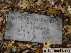 Mary E. Humphries Edwards