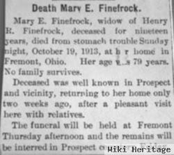 Mary Ellen Finley Finefrock