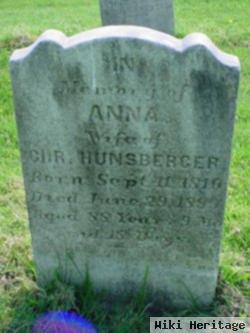 Anna Rosenberger Hunsberger