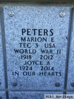 Marion E. Peters